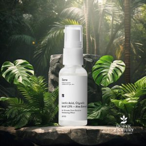 Serum do twarzy z kwasem mlekowym i glikolowym + ekstrakt aloesu 30 ml