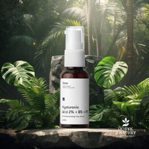 Serum do twarzy Sane z kwasem hialuronowym i witaminami B5 PP 30 ml